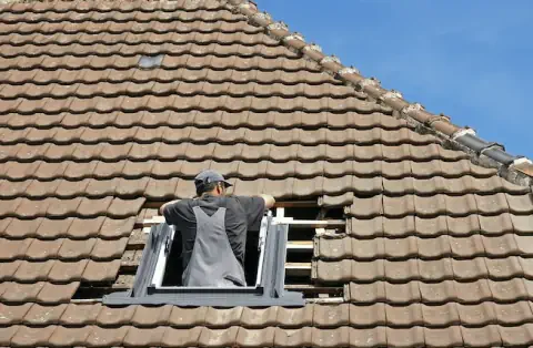 Pose de velux - Tourville-la-Rivière